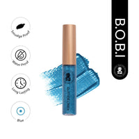 BOBI Glitter Eyeliner Blue | Diamond Sparkle Finish | Waterproof Long Wear | Quick Dry Smudgeproof | Felt-Tip Precision | Cruelty-Free Paraben-Free-5ml - 2