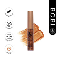 BOBI Glitter Eyeliner Orange | Diamond Sparkle Finish | Waterproof Long Wear | Quick Dry Smudgeproof | Felt-Tip Precision | Cruelty-Free Paraben-Free 5 ml - 2