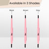 BOBI Eyebrow Pencil Brown | Waterproof Smudgeproof Finish | Built-In Spoolie Brush | Long Lasting Smooth Texture | Paraben-Free Cruelty-Free | Precision Brow Definer-5gm - 6