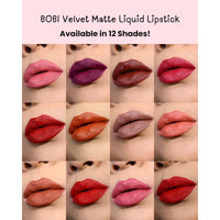 BOBI Velvet Matte Liquid Lipstick (2.5 ml) - 19