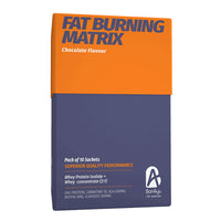 BonAiyu Health Whey Protein Blend Fat Burning Matrix Chocolate Flavour 30 gm * 10