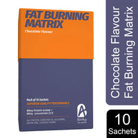 BonAiyu Health Whey Protein Blend Fat Burning Matrix Chocolate Flavour 30 gm * 10