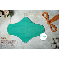 Boondh Mahogany Red Cloth Pad