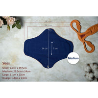Boondh Midnight Blue Cloth Pad