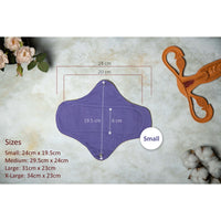 Boondh Twilight Mauve Cloth Pad