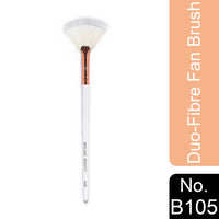 Boujee Beauty Duo Fibre Fan Brush - B105