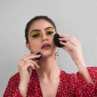 Boujee Beauty Charcoal Black Makeup Sponges Sets & Kits for Women - S01B