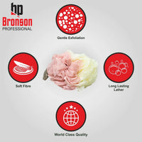 Bronson professional Bath Sponge Loofah Big Round For Body Scrub