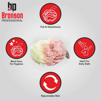 Bronson professional Bath Sponge Loofah Big Round For Body Scrub