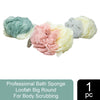 Bronson professional Bath Sponge Loofah Big Round For Body Scrub