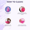 Bronson professional Beauty Blender Makeup Sponge -Purple