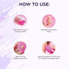 Bronson professional Beauty Blender Makeup Sponge -Purple