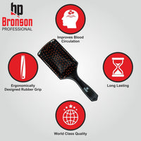 Bronson professional Paddle Hair Brush - Color May Vary