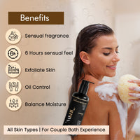 By NAKED fact Cupid Marshmallow Revitalizing Body Wash for Couples - 300 ml