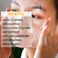 By NAKED fact Detoxifying Anti Acne Face Wash for Men & women | 100 ml