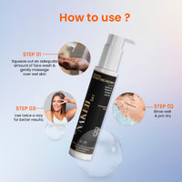 By NAKED fact Detoxifying Anti Acne Face Wash for Men & women | 100 ml