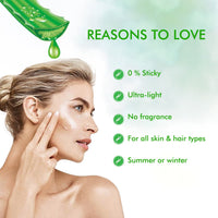by NAKED fact Megalight 0 % Sticky Aloe Vera Gel for Men & Women | 100 ml