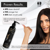 By NAKED fact Pro Repair Anti Hairfall Black Soil Shampoo | All Hair Types for Women & Men | 250ml