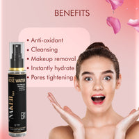 By NAKED fact Rose Water | Facial Tonic Mist | 100ml