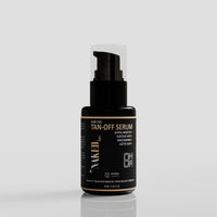 By NAKED fact Tan-Off Serum | 1% Alpha Arbutin & 2% Niacinamide for Hyperpigmentation for Men & Women | 30 ml