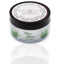 Anour Aloeglaze Natural 98% Pure Aloevera Gel for Hair, Face & Body | 100gms