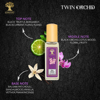 ATARSTORY Twin Orchid Long Lasting Perfume Unisex 20 ml