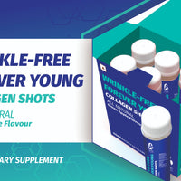 BonAiyu Health Wrinkle free Forever young COLLAGEN SHOTS (Pack of 6 Bottles)