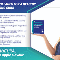 BonAiyu Health Wrinkle free Forever young COLLAGEN SHOTS (Pack of 6 Bottles)
