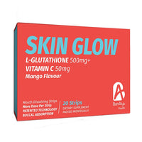 BonAiyu Health SKIN GLOW L-Glutathione And Vitamin C Mouth Dissolving 20 Strips