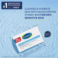 Cetaphil Cleansing And Moisturising Syndet Bar 100gm