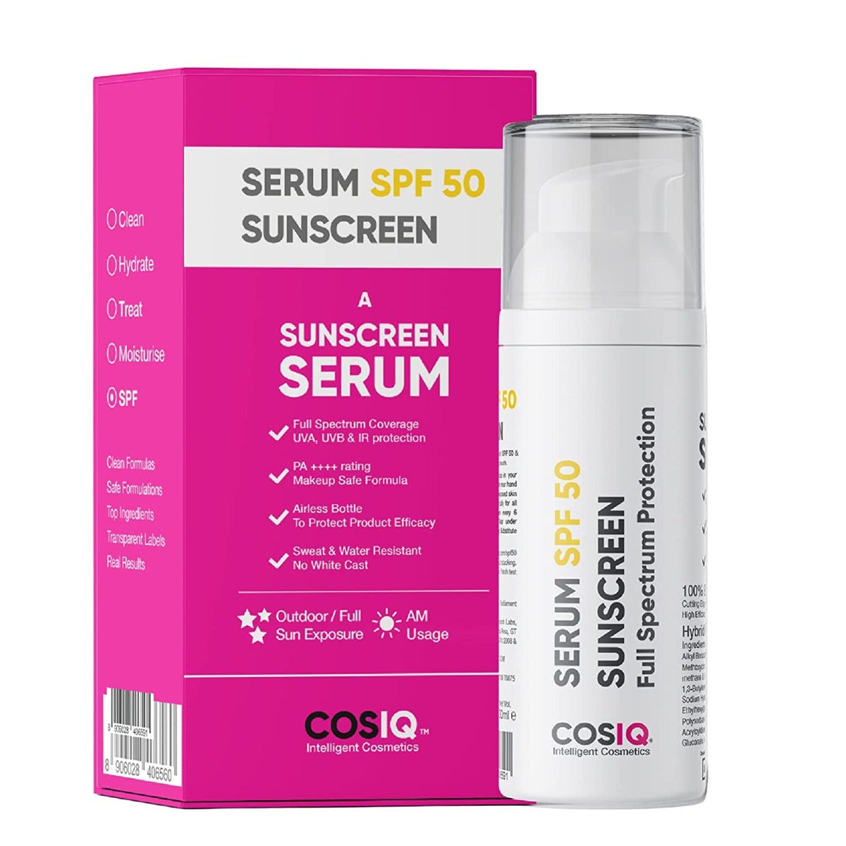 CosIQ Outdoor Sunscreen Serum SPF 50 PA++++ Broad Spectrum
