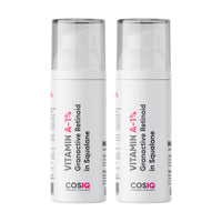 CosIQ Vitamin A-1% Granactive Retinoid In Squalane Anti Ageing & Anti Acne Face Serum, 30ml (Pack of 2)
