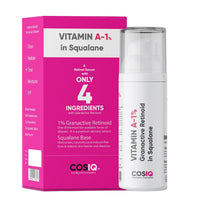 CosIQ Vitamin A-1% Granactive Retinoid In Squalane Anti Ageing & Anti Acne Face Serum, 30ml (Pack of 2)
