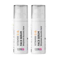 CosIQ Vitamin C-8% Face Serum, 30 ml (Pack of 2)