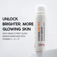 CosIQ Vitamin CEF-10% Glow Boost Face Serum, 30ml (Pack of 2)