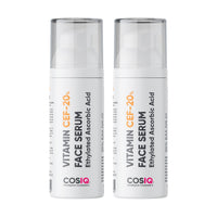 CosIQ Vitamin CEF-20% Glow Boost Face Serum, 30ml (Pack of 2)