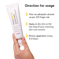 CosIQ Outdoor Sunscreen Serum SPF 50 PA++++ Broad Spectrum, 100ml (Pack of 2)