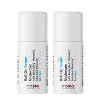 CosIQ Brightening Underarm Roll On Serum for Men, 40ml (Pack of 2)