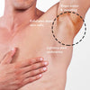 CosIQ Brightening Underarm Roll On Serum for Men, 40ml (Pack of 3)