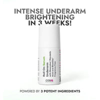 CosIQ Brightening Underarm Roll On Serum, 40ml (Pack of 3)