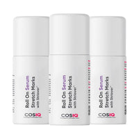 Cos-IQ Stretch Marks Removal Roll-On Serum (Pack of 3 X 40ml Each), with Striover, Scar Removal, Uneven Skin Tone, All Skin Types, 120ml