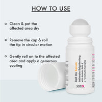 CosIQ Intimate Brightening Roll-On Serum, 40ml (Pack of 3)