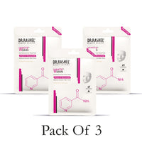 Dr.Rashel White Skin Face Sheet Mask With Serum For Women and Men 20 gm * 3