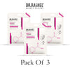 Dr.Rashel White Skin Face Sheet Mask With Serum For Women and Men 20 gm * 3