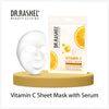 Dr.Rashel Vitamin C Face Sheet Mask With Serum For Women and Men 20 gm * 3