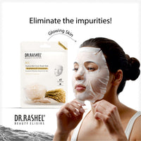 Dr.Rashel Rice Face Sheet Mask With Serum For Women and Men 20 gm * 3
