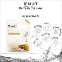 Dr.Rashel Rice Face Sheet Mask With Serum For Women and Men 20 gm * 3