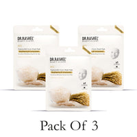 Dr.Rashel Rice Face Sheet Mask With Serum For Women and Men 20 gm * 3