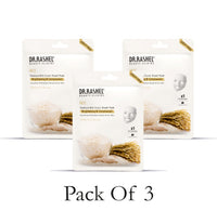 Dr.Rashel Rice Face Sheet Mask With Serum For Women and Men 20 gm * 3