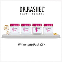 Dr.Rashel WHITE SKIN PACK OF 4 (SCRUB, GEL, CREAM & FACEPACK) - 1520 ML